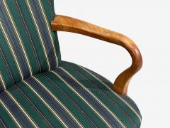 Alfred Christensen Alfred Christensen Style Armchair Bentwood Fabric Sweden 1960s - 4587939