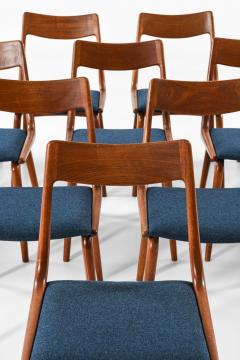 Alfred Christensen Set of 14 Alfred Christensen Teak Dining Chairs 1950s - 4606226