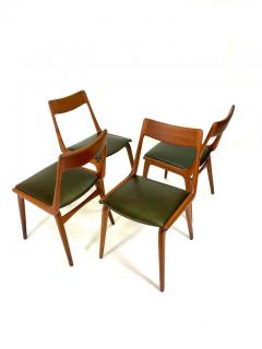 Alfred Christensen Set of 4 Boomerang Dining Chairs by Alfred Christensen for Slagelse M belv rk - 3559872