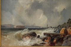 Alfred Copestick Alfred Copestick Fort Hamilton from the Narrows New York 1857 1857 - 4315313