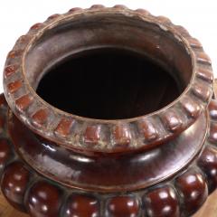 Alfred Corneau Rare Pair of French Enameled Alfred Corneau Urns C 1880 Signed - 4736092