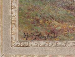 Alfred Fontville de Breanski Alfred De Breanski Jr Invergary Castle Loch Oich Oil Painting - 3044036
