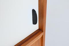 Alfred Hendrickx Alfred Hendrickx highboard in beech Belform Belgium 1958 - 4119980