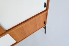 Alfred Hendrickx Alfred Hendrickx highboard in beech Belform Belgium 1958 - 4119981