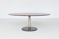 Alfred Hendrickx Alfred Hendrickx oval dining table in rosewood Belform Belgium 1960 - 3809233