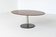 Alfred Hendrickx Alfred Hendrickx oval dining table in rosewood Belform Belgium 1960 - 3809234