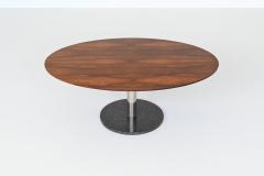 Alfred Hendrickx Alfred Hendrickx oval dining table in rosewood Belform Belgium 1960 - 3809237