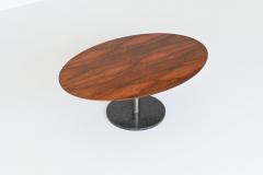 Alfred Hendrickx Alfred Hendrickx oval dining table in rosewood Belform Belgium 1960 - 3809238