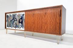 Alfred Hendrickx Mid Century Belgian Sideboard by Alfred Hendrickx for Belform - 3057845