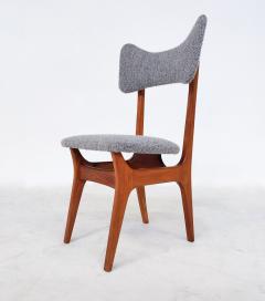 Alfred Hendrickx Set of 6 Belgium Mid Century S3 Dining Chairs by Alfred Hendrickx - 3082140