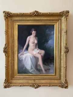 Alfred Hoen Baignade Nue - 4419624
