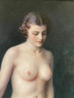 Alfred Hoen Baignade Nue - 4419631