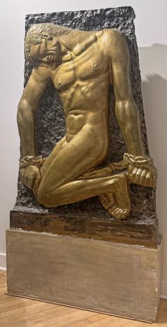 Alfred Pierre No l Cazaubon Alfred Pierre No l Cazaubon France 1885 1979 Monumental Relief c 1940 - 4664009