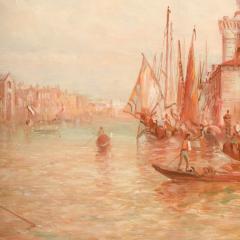 Alfred Pollentine Alfred Pollentine BRITISH 1836 1890 Venice in Sunshine painting - 2170029