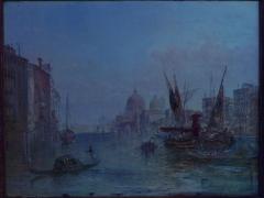 Alfred Pollentine Grand Canal Venice 1889 Antique Oil Painting by Alfred Pollentine - 959359