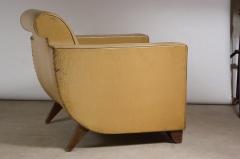 Alfred Porteneuve Alfred Porteneuve two pairs of club chairs - 3080155
