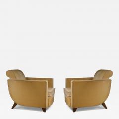 Alfred Porteneuve Alfred Porteneuve two pairs of club chairs - 3082703