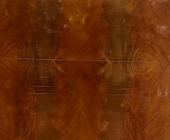 Alfred Porteneuve French Art Deco Fliptop Mahogany Game Table Porteneuve Attributed circa 1940s - 4641974