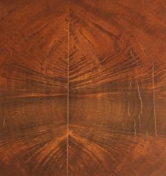 Alfred Porteneuve French Art Deco Fliptop Mahogany Game Table Porteneuve Attributed circa 1940s - 4641976
