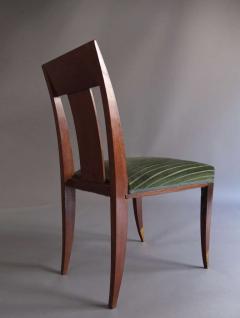 Alfred Porteneuve Pair of French Art Deco Side Chairs in the Manner of Alfred Porteneuve - 386694