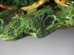 Alfred Renoleau Alfred Renoleau Majolica Palissy Lobster Platter - 1744884