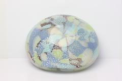 Alfredo Barbini Alfredo Barbini Art Glass Bowl with Colored Canes and Flecks Italy 1960 - 4579689