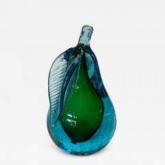 Alfredo Barbini Alfredo Barbini Murano Glass Pear Sculpture - 4708100