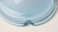 Alfredo Barbini Alfredo Barbini Murano Light Blue White Lavander Art Glass Bowl 1955 Italy - 2961200