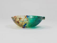 Alfredo Barbini Alfredo Barbini Signed Murano Art Glass Bowl or Ashtray Italy 1970s - 4149909