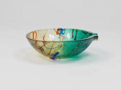 Alfredo Barbini Alfredo Barbini Signed Murano Art Glass Bowl or Ashtray Italy 1970s - 4149910