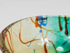 Alfredo Barbini Alfredo Barbini Signed Murano Art Glass Bowl or Ashtray Italy 1970s - 4149922