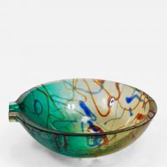 Alfredo Barbini Alfredo Barbini Signed Murano Art Glass Bowl or Ashtray Italy 1970s - 4151913