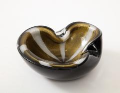 Alfredo Barbini Barbini Black Murano Glass Cache Pot - 3008899