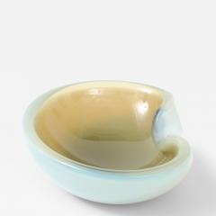 Alfredo Barbini Barbini Opalescent Beige Murano Dish - 4419582
