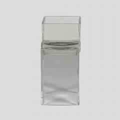 Alfredo Barbini Clear glass composition vase by Alfredo Barbini - 4092920