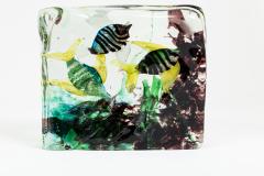Alfredo Barbini Medium MC Murano Glass Aquarium Attributed to Alfredo Barbini For Cenedese - 4586850