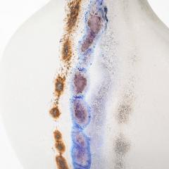 Alfredo Barbini Mid Century Modernist Hand Blown Murano Scavo Glass Vase Signed Alfredo Barbini - 4514397