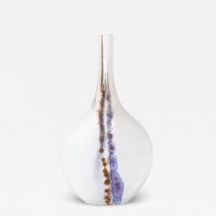 Alfredo Barbini Mid Century Modernist Hand Blown Murano Scavo Glass Vase Signed Alfredo Barbini - 4515485