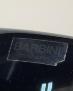 Alfredo Barbini Pair Barbini Black Murano Bowls Italy 1960 - 3520975