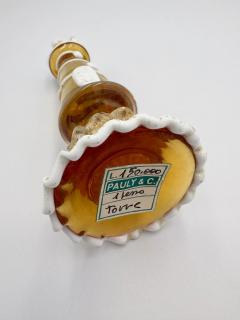 Alfredo Barbini Rare Chess Set Composed of 32 Solid Amber Glass Pieces Barbini Pauly C - 4518705