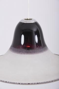 Alfredo Barbini Signed Murano Glass Pendant Lamp by Alfredo Barbini Italy 1970s - 1509346
