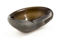 Alfredo Barbini Vintage Italian Organic Blown Sommerso Fumato Bowl Attrb To Alfredo Barbini - 4334192