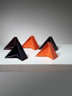 Alfredo Pizzo Greco Set of Six Ceramic Sculptures by Alfredo Pizzo Greco - 4724555