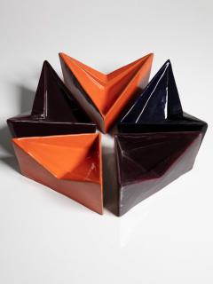 Alfredo Pizzo Greco Set of Six Ceramic Sculptures by Alfredo Pizzo Greco - 4724558