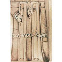 Alfredo Ramos Martinez Original Ramos Martinez Fresco Panel 1934 - 4548281