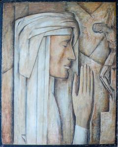 Alfredo Ramos Martinez Original Ramos Martinez Fresco Panel 1934 - 4548364