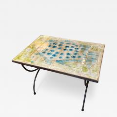 Alice Colonieu Ceramic coffe table by Alice Colonieu France 1960s - 3412081