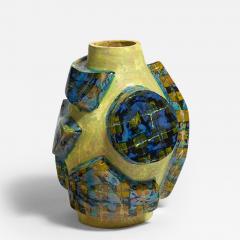 Alice Gavalet BLUE AND YELLOW VASE - 3402204