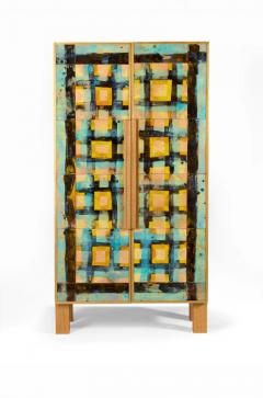 Alice Gavalet Untitled Blue Yellow Ceramic Cabinet 2025 - 4500954