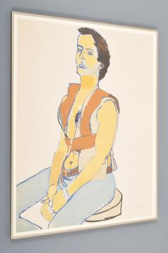Alice Neel Alice Neel MAN IN HARNESS Lithograph Signed Edition - 3300500
